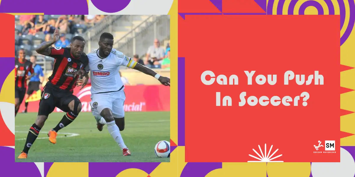 Cover photo of can you push in soccer?