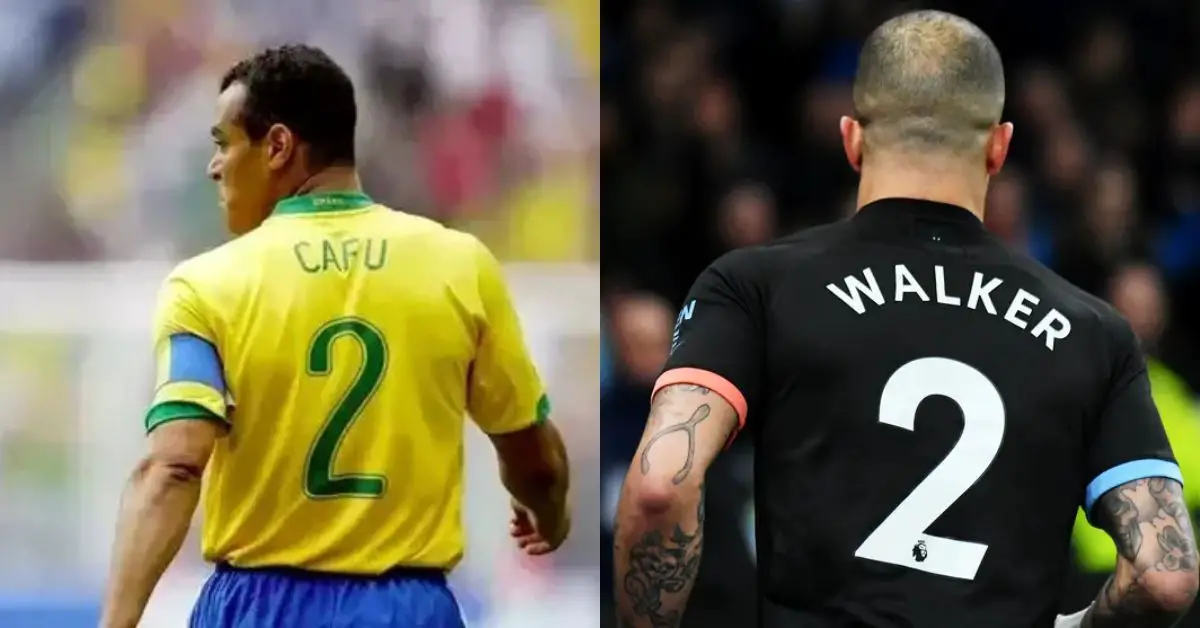 Best Soccer Players With The Number 2 Jersey