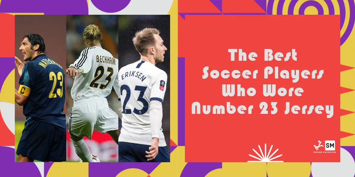 Cover photo of best soccer players who wore number 23 jersey