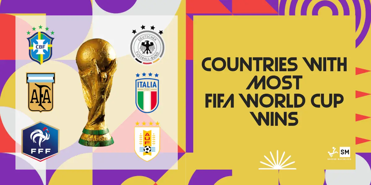 cover photo of countries with the most FIFA World Cup wins